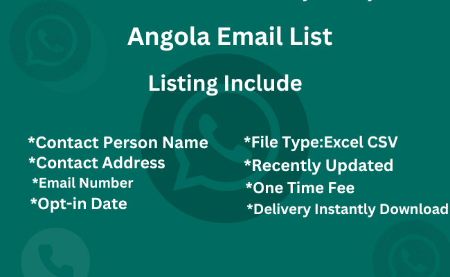 Angola email list