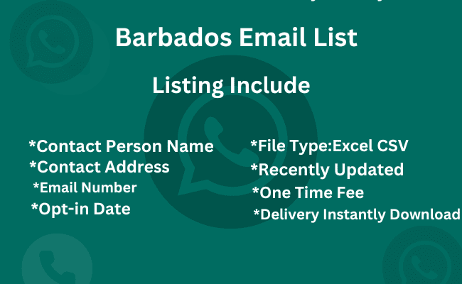 Barbados email list