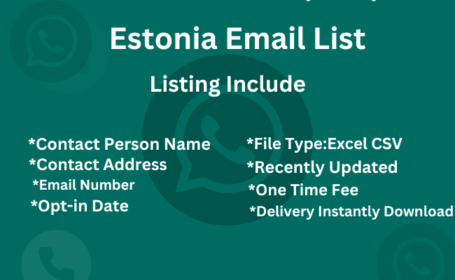 Estonia email list