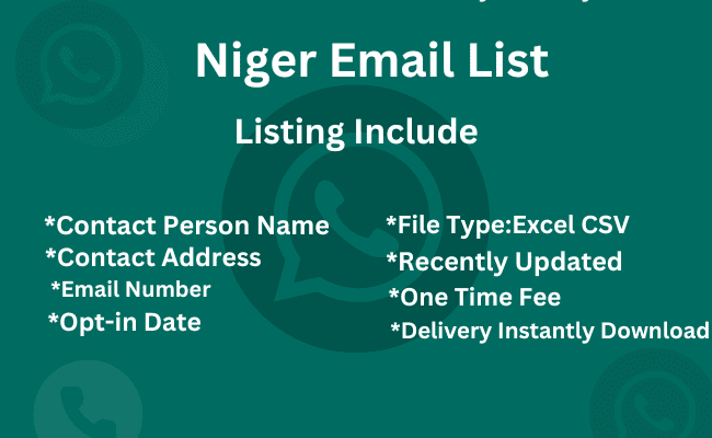 Niger email list