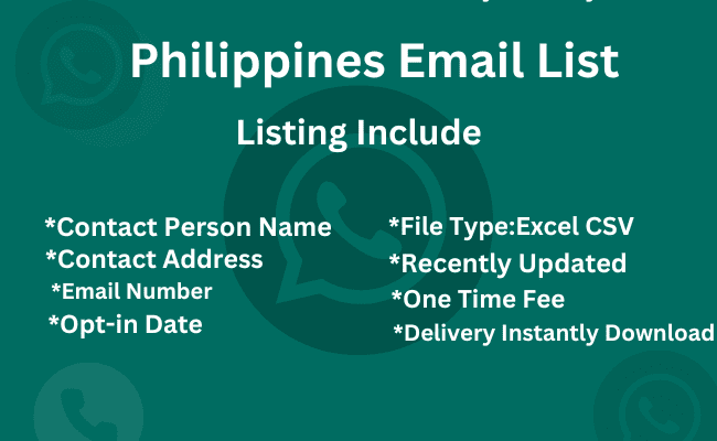 Philippines email list
