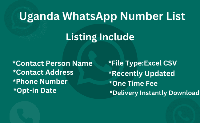 Uganda whatsapp number list